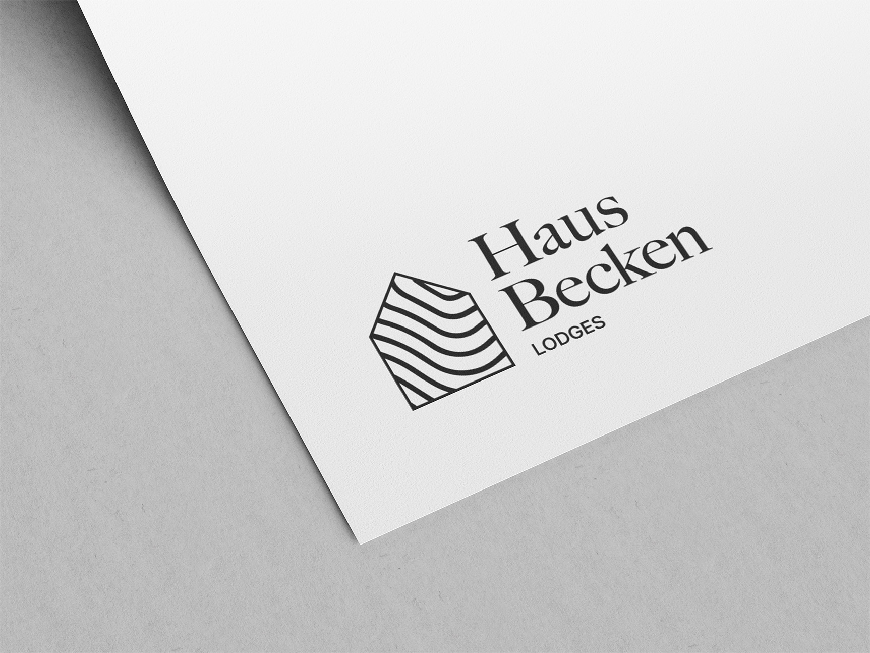 Haus Becken Branding Mockup
