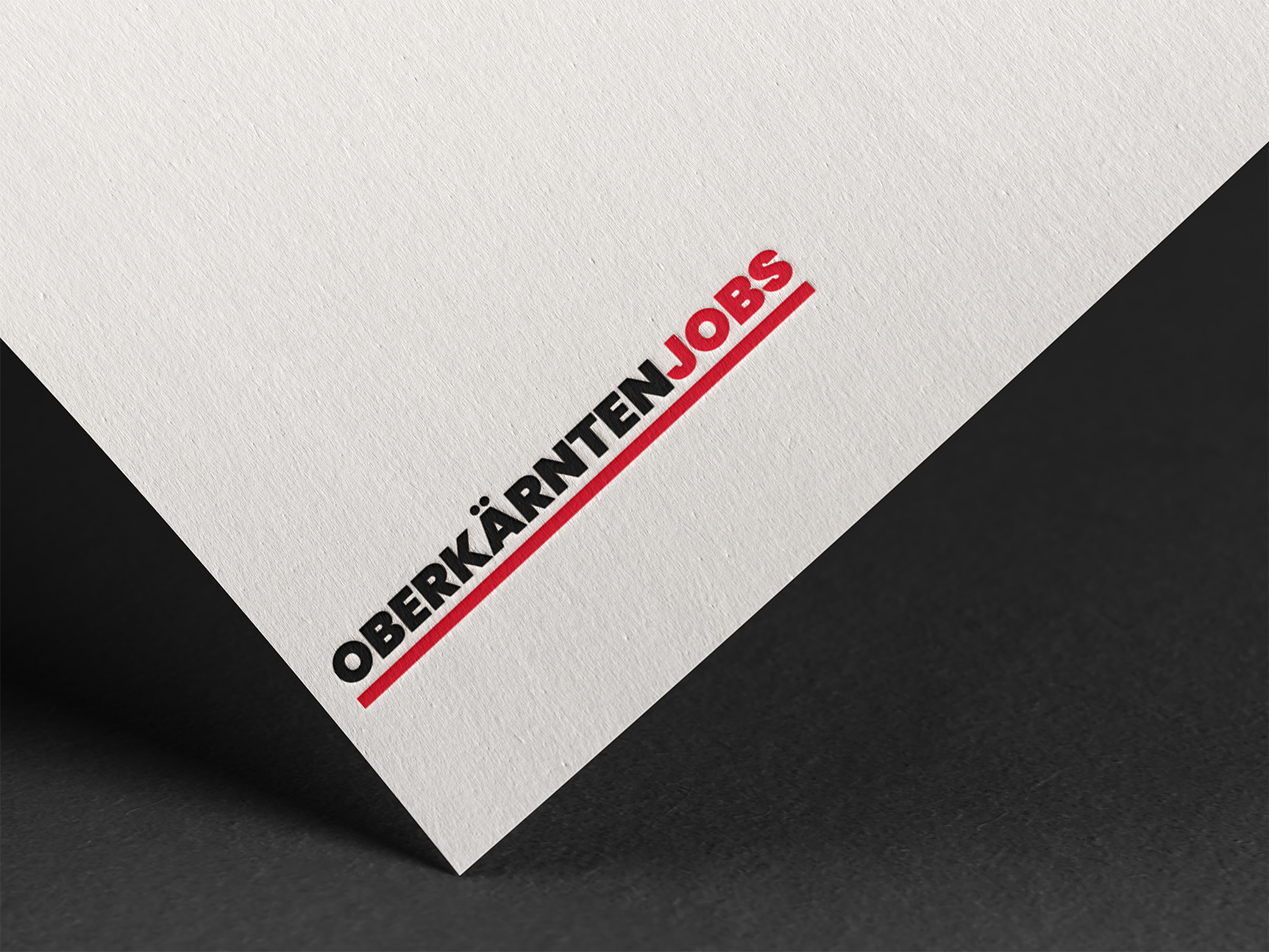 Oberkärnten Jobs Logo Mockup